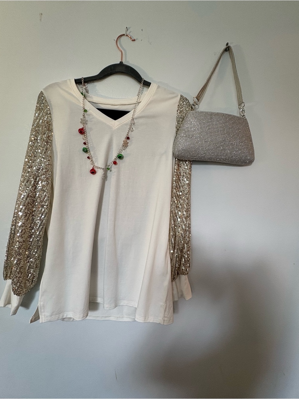 Jingle Belles Kim by Gravel set! Beautiful sliver Purse - Picture 11 of 17